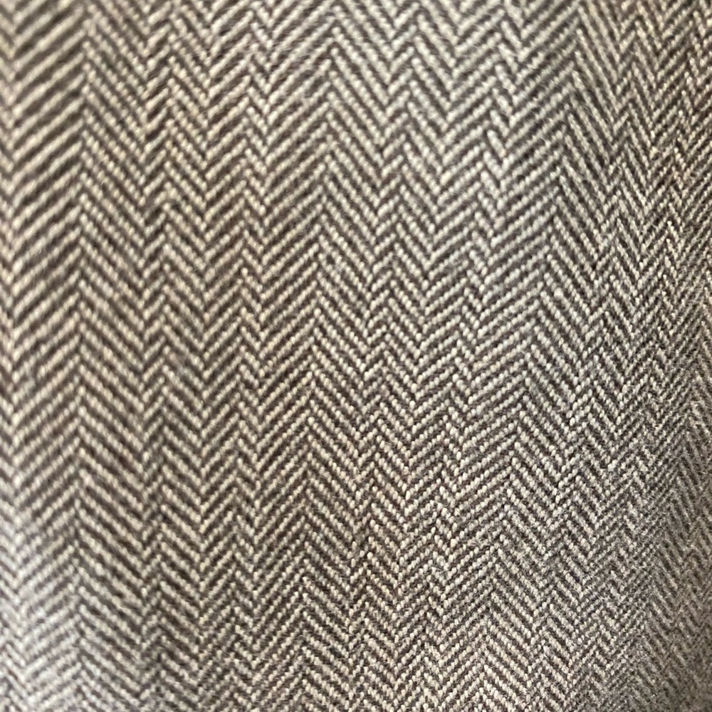 J. Jill Cropped Herringbone Cargo Style Pant / Slacks - Size 26 W